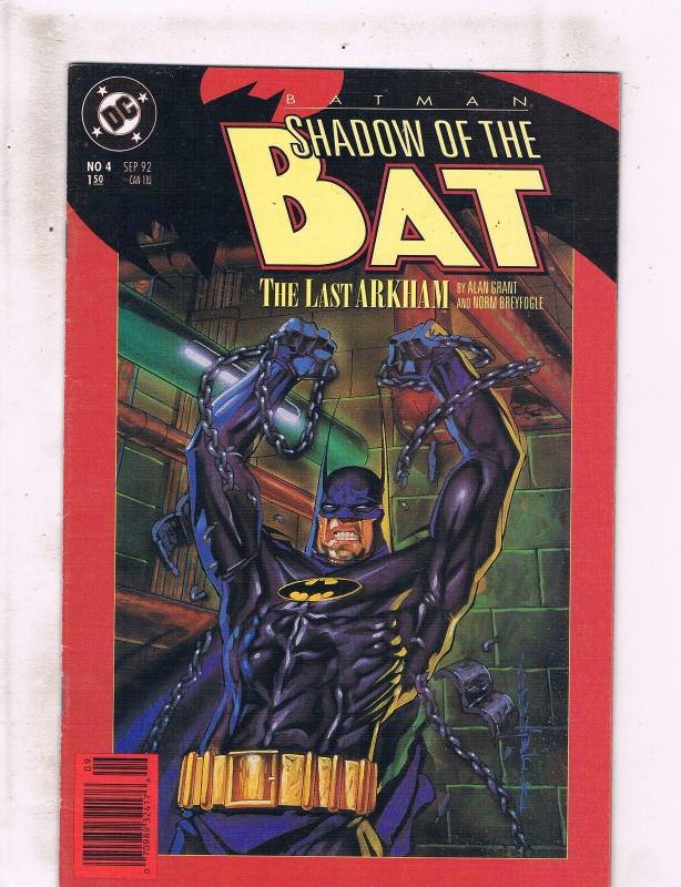 Lot of 4 Batman Shadow of the Bat DC Comic Books #4 5 6 7 TW42