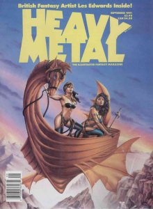 Heavy Metal #136 VG ; HM | low grade comic September 1991 magazine