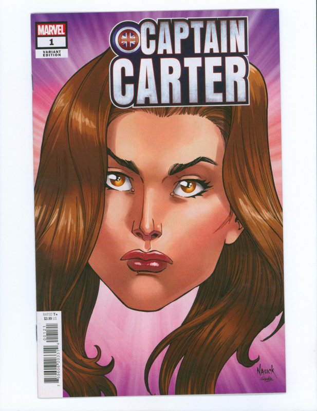 Captain Carter 1 Nauck Variant Cover