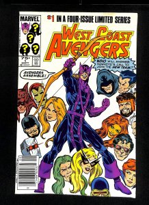 West Coast Avengers #1 Newsstand Variant
