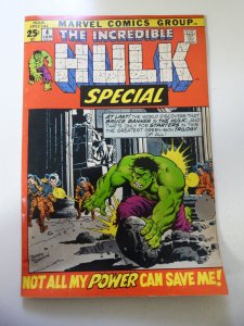 The Incredible Hulk Annual #4 (1972) VG+ Condition