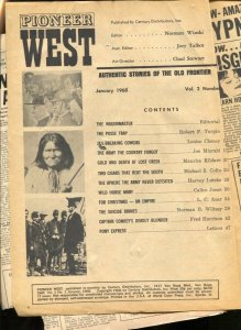 Pioneer West 1/1968-Century-posse trap-pulp thrills-FR/G