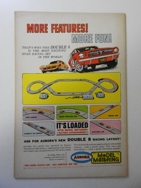 Wonder Woman #159 (1966) VG+ Condition cover detached bottom staple