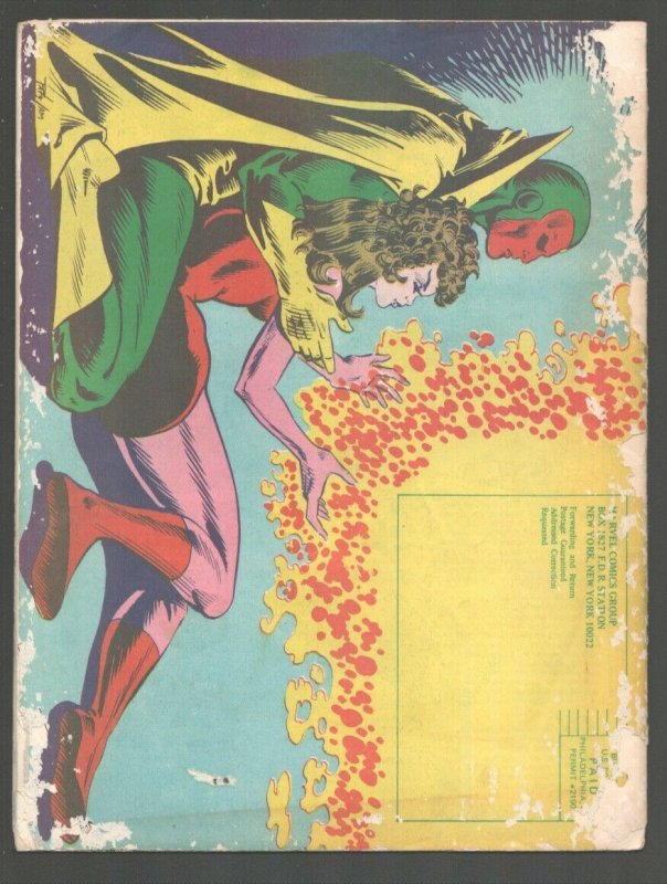 FOOM fanzine #12 1975-Marvel-Vision & Scarlet Witch Eternals art by Jack Kirb...