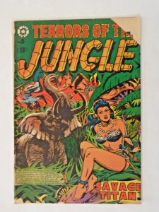 Terrors of the Jungle #5; Classic LB Cole Cover! Complete, but 3 tear on FC.