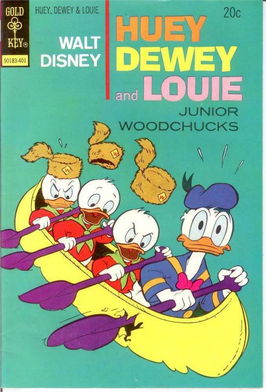 HUEY DEWEY & LOUIE (1966-1984 GK) 24 F+ Jan. 1974 COMICS BOOK