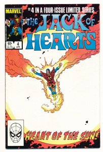 Jack of Hearts (1984) #1-4 VF Complete series