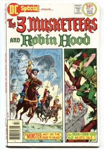 DC Special #22 1976-DC--3 MUSKETEERS and ROBIN HOOD.