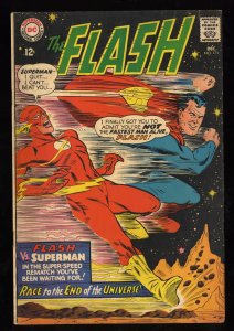 Flash #175 VG+ 4.5 Superman race!