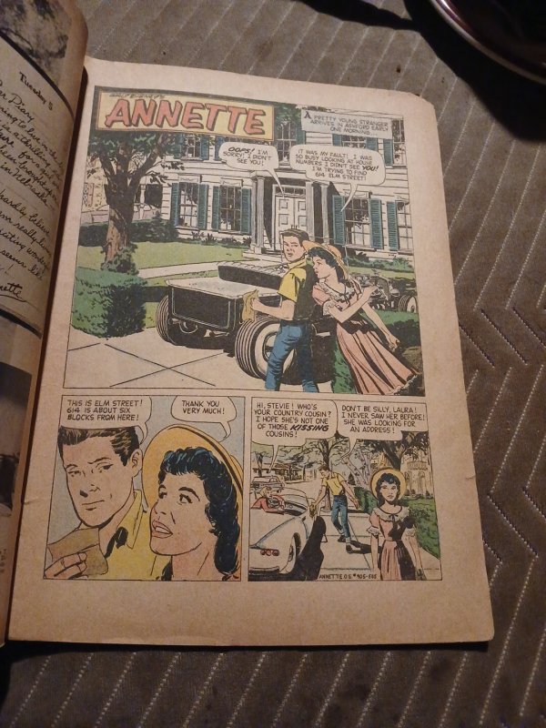 1958 Walt Disney's Annette Funicello Mickey Mouse Club Dell #905 Four Color