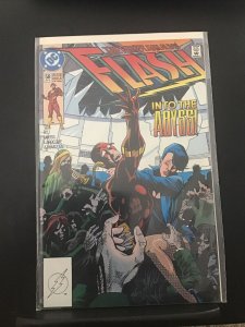 FLASH #58 NM- (DC 1992) The Pied Piper, Into the Abyss!