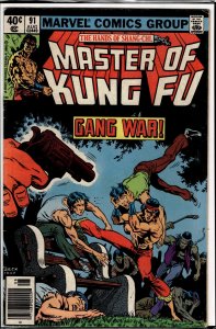 Master of Kung Fu #91 (1980) Master of Kung Fu / Shang-Chi