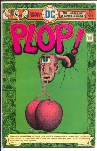 Plop! #17 1975-DC-satire-parody-humor-Basil Wolverton-cover-VG