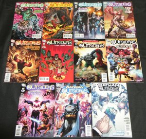 Modern DC BATMAN & THE OUTSIDERS VOL. 2 41pc Count High Grade Comic Lot Batgirl