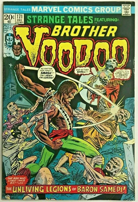 STRANGE TALES#171 FN/VF 1973 BROTHER VOODOO MARVEL BRONZE AGE COMICS