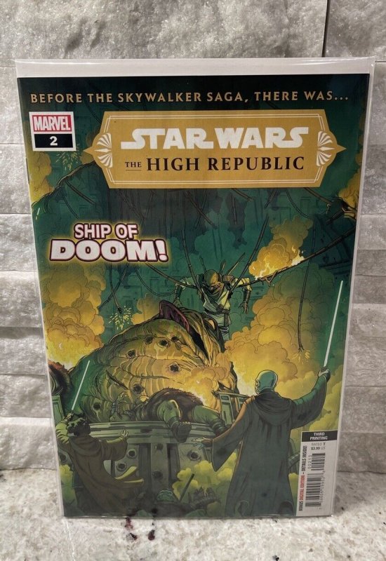 Star Wars: The High Republic #2 3rd Print NM+ 1st Vernestra Rwoh & Nihil