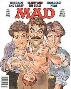 Mad #280 GD ; E.C | low grade comic July 1988 magazine