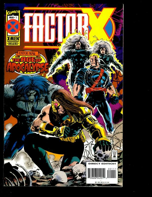 12 Comics Amazing X-Men # 1 2 3 4 Weapon X # 1 2 3 4 Factor X # 1 2 3 4 RP1