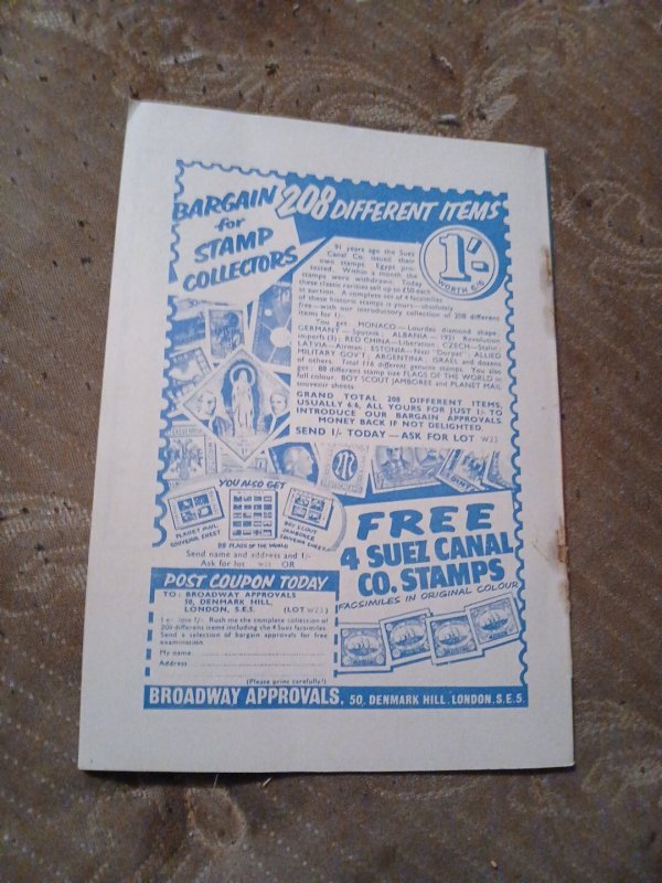 Young Marvelman # 367 L. Miller & Son - 1962 Silver Age Uk Superhero Comic Book