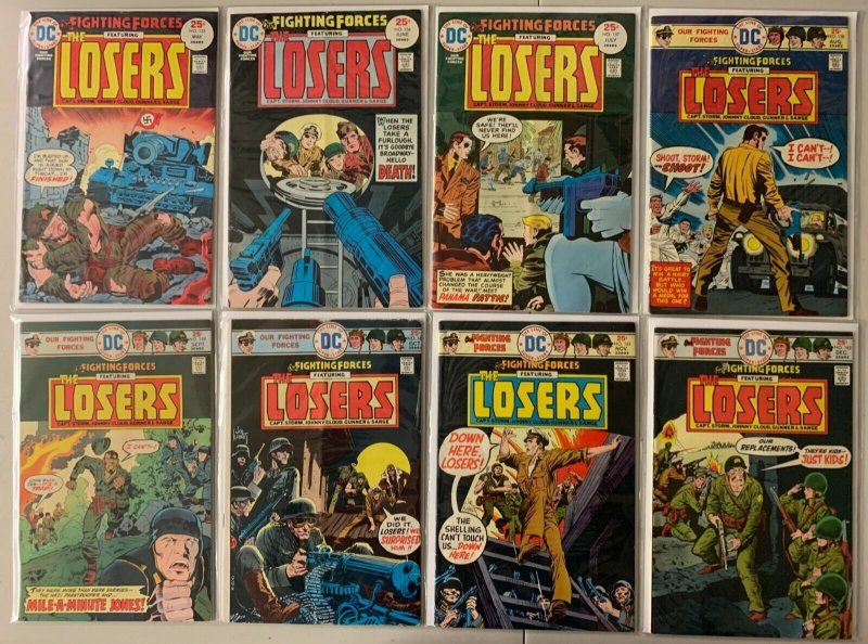 Our Fighting Forces lot #138-181 Losers DC (average 5 VG/FN) 43 diff (1972-'78)