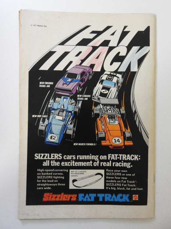 Thor #196 (1972) VG+ Condition moisture stain