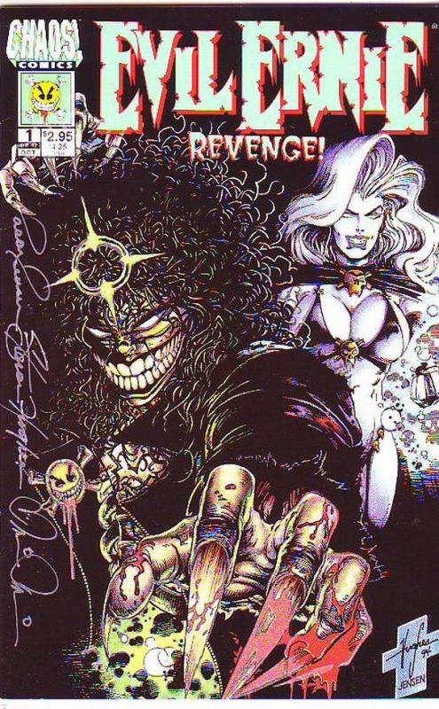 Evil Ernie Revenge #1 (Oct-94) VF/NM High-Grade Lady Death