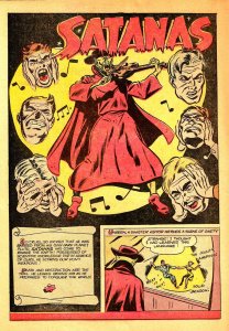 ZOOM COMICS nn (Dec1945) 6.0 FN  Only issue! Red Band Comics. SATANAS!
