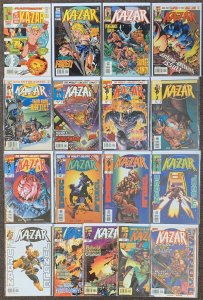 17 Ka-Zar #1,1,2,2,3,4,5,6,7,8,9,10,11,12,13,14 Annual Marvel Comics 1997 Lot