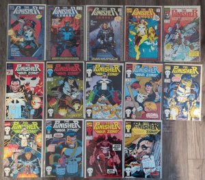 PUNISHER Armory, War Zone & War Journal - Lot of 14 Comics