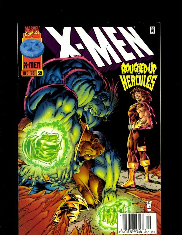 Lot of 12 X-Men Marvel Comic Books #25 44 45 47 52 53 58 59 60 61 62 65 HY7