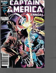 Captain America #8 Annual (Marvel, 1983) FN