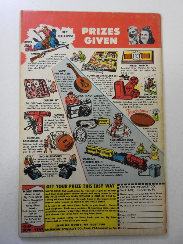 Famous Funnies #170 (1948) VG/FN Condition! 1/2 in spine split