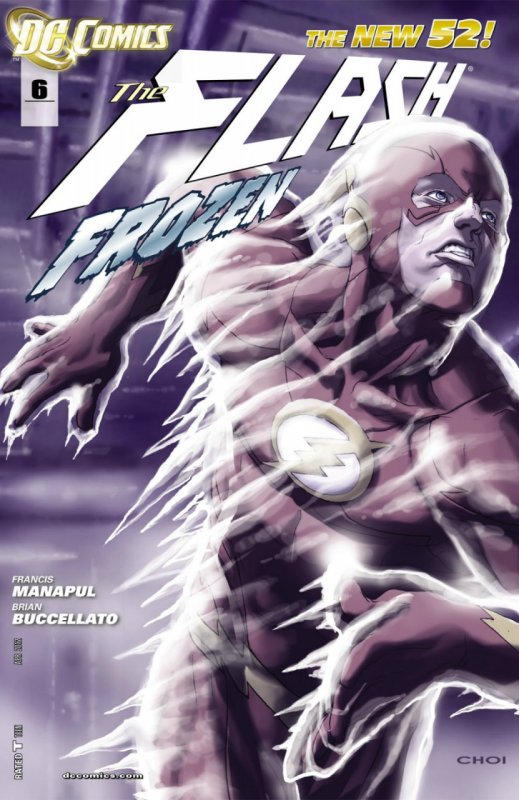 The Flash #6 Variant cover 2011 (NM) stock photo