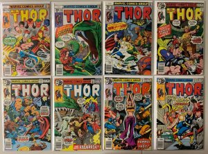 Mighty Thor lot #271-322 + Annual #7-10 Marvel 43 diff avg 8.0 VF (1978-'82)