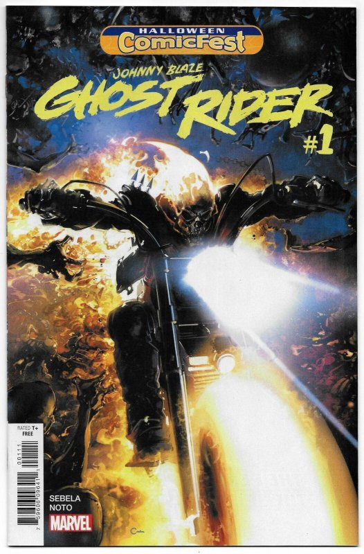 HCF Halloween ComicFest Ghost Rider King Of Hell #1 (Marvel, 2019) NM