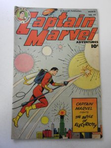 Captain Marvel Adventures #94 (1949) VG Condition moisture stain