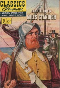 Classics Illustrated (Gilberton) #92 VG ; Gilberton | low grade comic Miles Stan