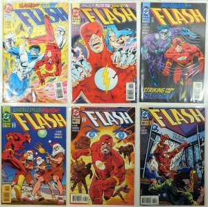The Flash Lot of 6 #84, 85, 86, 87, 88, 89 1993 DC Comics 1st Print Comic Books