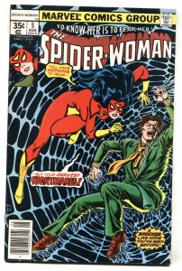 SPIDER-WOMAN #5 -- 1978 -- 1st Morgan Le Fey -- Marvel -- comic book -- VF