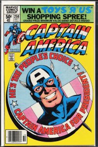Captain America #250 (1980) Captain America