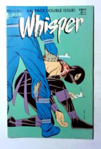 Whisper Special #1 (1985) First Comics 1st Print Comic Book