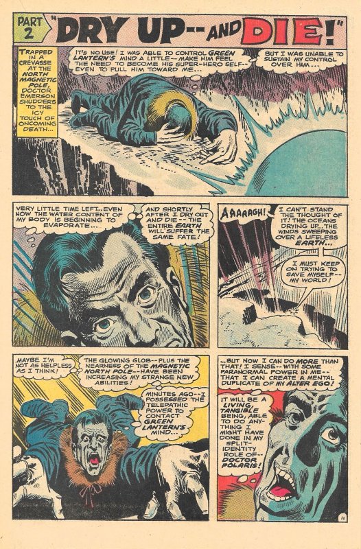 GREEN LANTERN #65 (Dec1968) 8.0 VF Gardner Fox! Joe Giella!  DR. POLARIS!