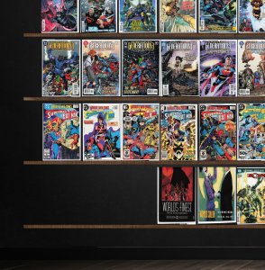 Huge Lot 140+ Comics with Nightwing, Titans, Aquaman, World& & More!