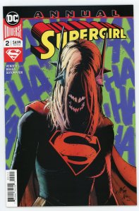 Supergirl Annual #2 (2016 v7) Batman Who Laughs Superman NM