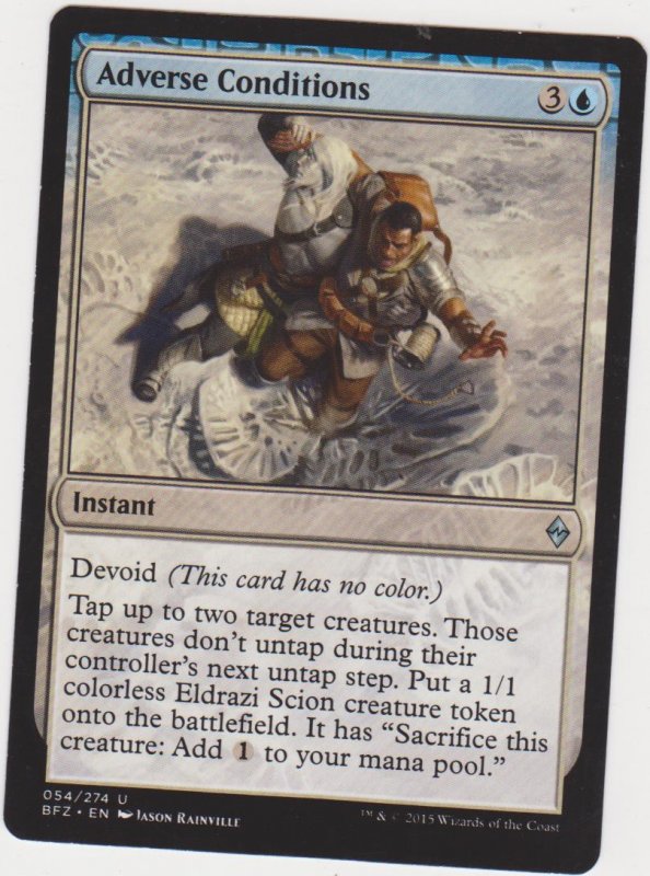 Magic the Gathering: Battle for Zendikar - Adverse Conditions