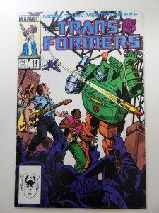The Transformers #14 (1986) Sharp VF+ Condition!