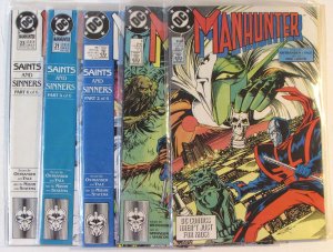 1988 Manhunter Lot of 5 #2, 8, 19, 21, 23 DC 1st Series Comic Books