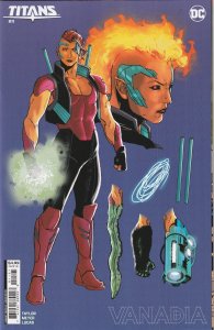 Titans # 11 Variant Cover B NM DC 2024 [Y2]