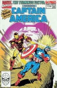 Captain America (1st Series) Annual #9 VF; Marvel | Terminus Factor 1 - we combi 