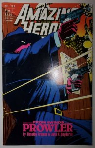 Amazing Heroes #122 DC Fantagraphics Comics August 1987 (VGFN)